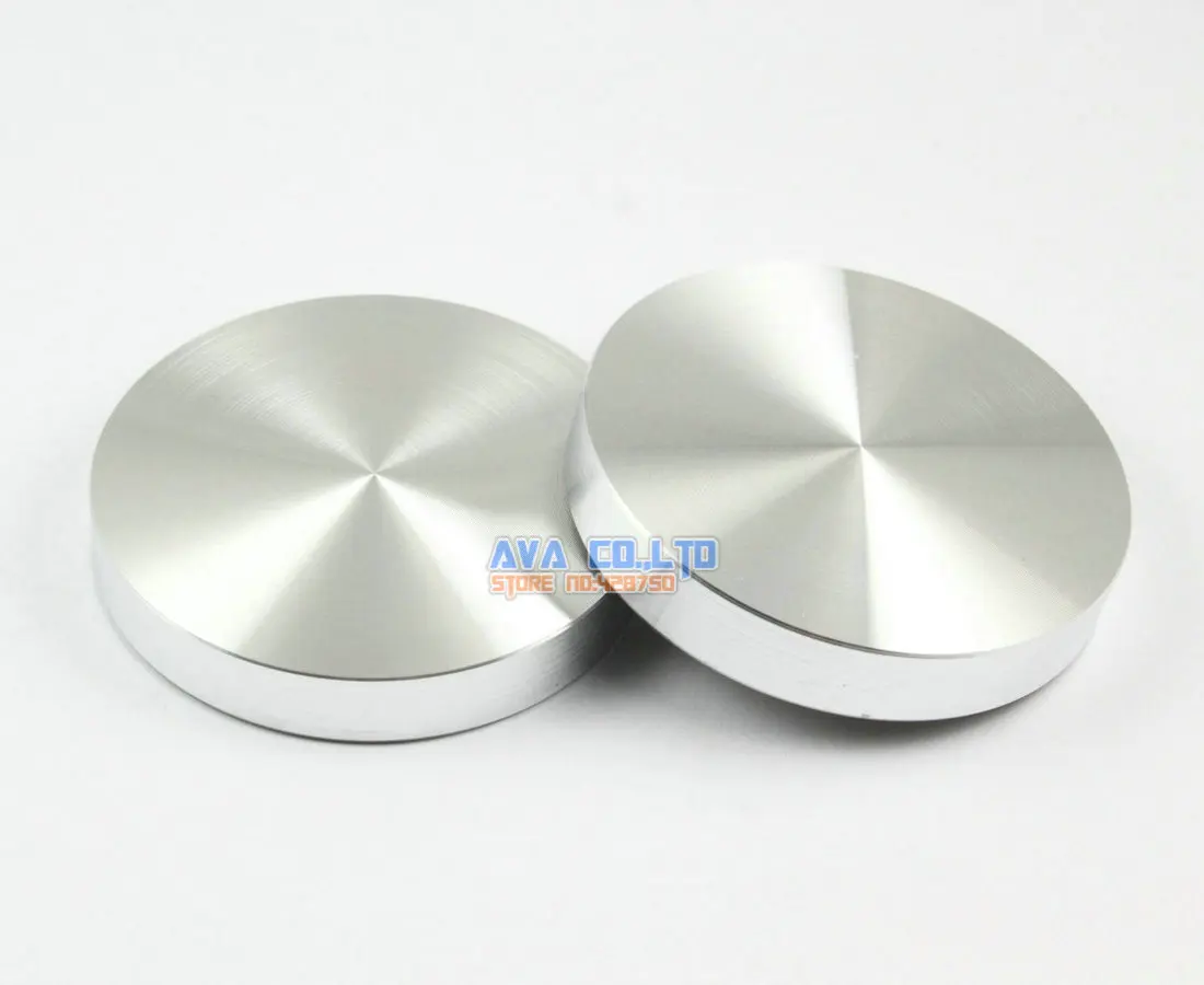 4 Pieces 58*10*M10 Aluminum Disc Glass Table Top Adapter Attaching Circle Decoration