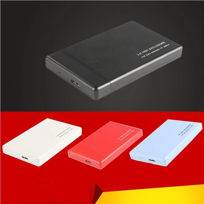 

2.5 Inch USB3.0 SATA3.0 Hard Disk Drive Box External HDD Enclosure Case Tool Free 6 Gbps Support 3TB UASP Protocol HDD Enclosure