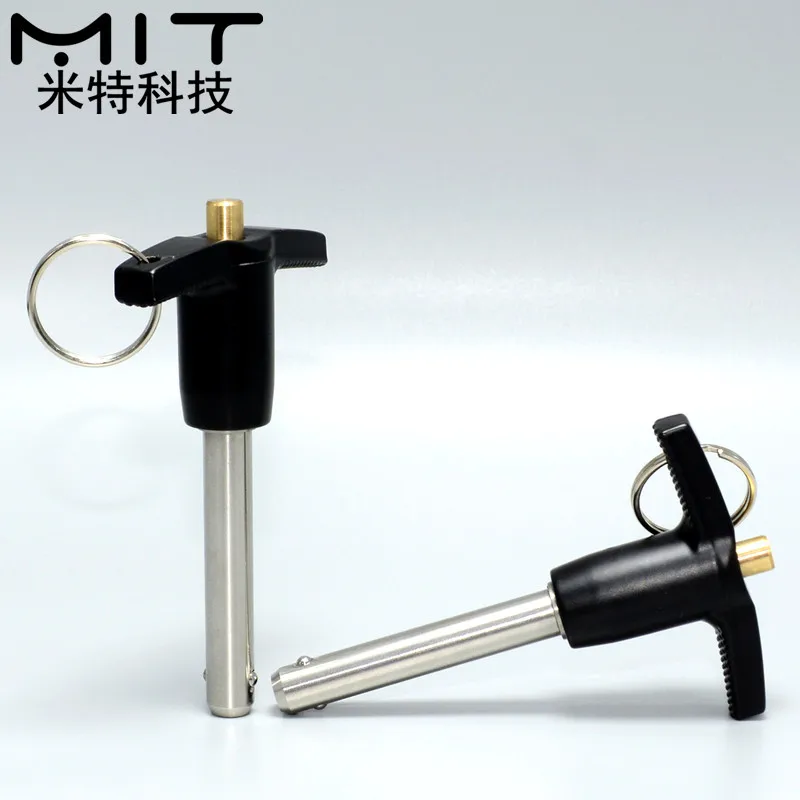 INCH T-handle Ball lock pin Quick release pin safety pin ,diameter 1/4，,5/16 length 0.5-4