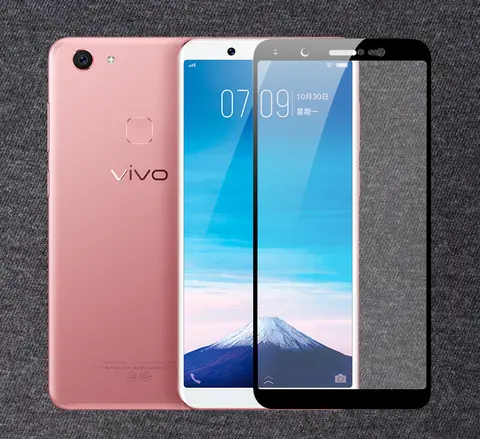 3D Gehärtetem Glas Für Vivo V7 Full Cover 9 H schutzfolie explosionsgeschützte Displayschutzfolie Für Vivo V7 Y75
