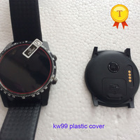 Original kingwear kw99 smart watch wristwatch watch case saat plastic spare parts backcover black back cover case capa fundas