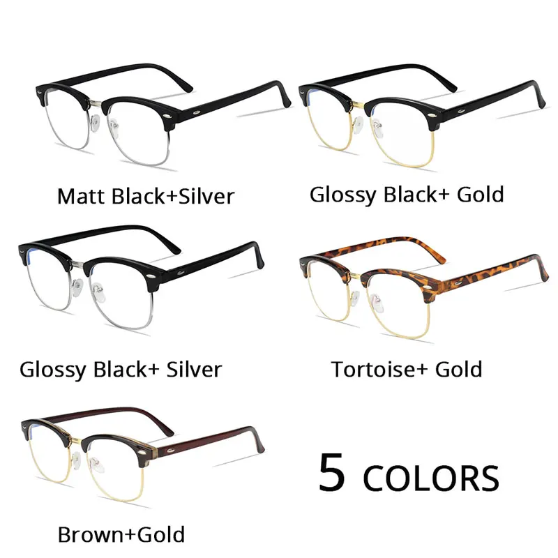 Transparent Computer Glasses For Women Men Spectacle Frame Anti Blue Ray Clear Lens Fashion Eyeglasses Oculos