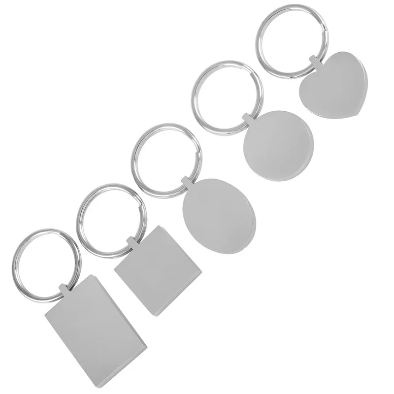 

1PCS Stamping Blanks Key Chain Keychain Key Holder Car Keychain Gift For Men Jewelry (not ash holder)