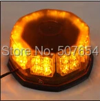 

Bright 32W Car Led strobe warning light beacon,Emergency light,Police warning beacon light,bottom magnet,waterproof