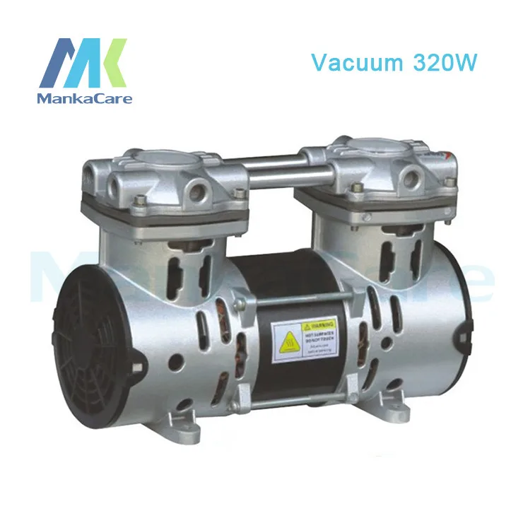 

Manka Care - 110V /220V (AC) 50L/MIN 320W mini piston vacuum pump/Silent Pumps/Oil Less/Oil Free/Compressing Pump