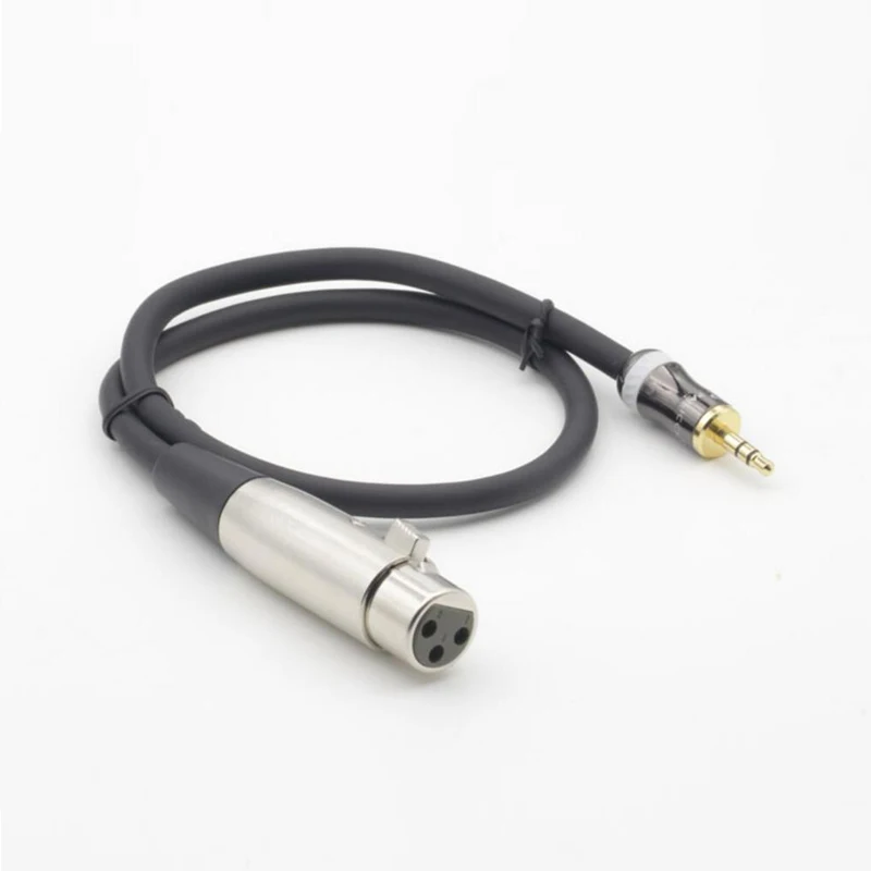 NOSYA 2M / 3M 10FT Microphone XLR Female to Stereo 3.5mm Mini Plug Audio Cable Free Shipping