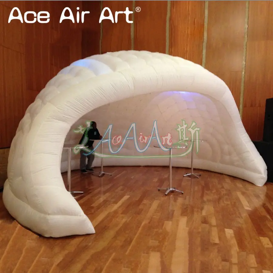 

Deft Designed Inflatable Luna/Lunar Tent Office Pod Structure Shell Tent DJ Booth Bar Tent for Indoor or Outdoor Party