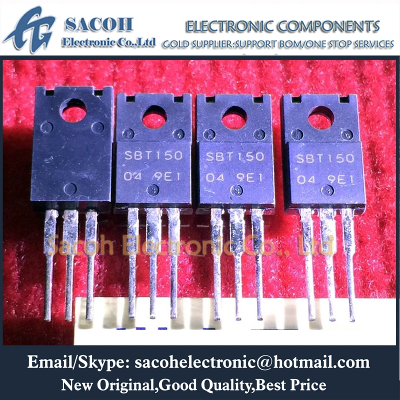 

Refurbished Original 10Pcs/Lot SBT150-04J SBT150-04 SBT150-06 SBT150-10 OR SBT100-10 SBT100-16 TO-220F 15A 40V