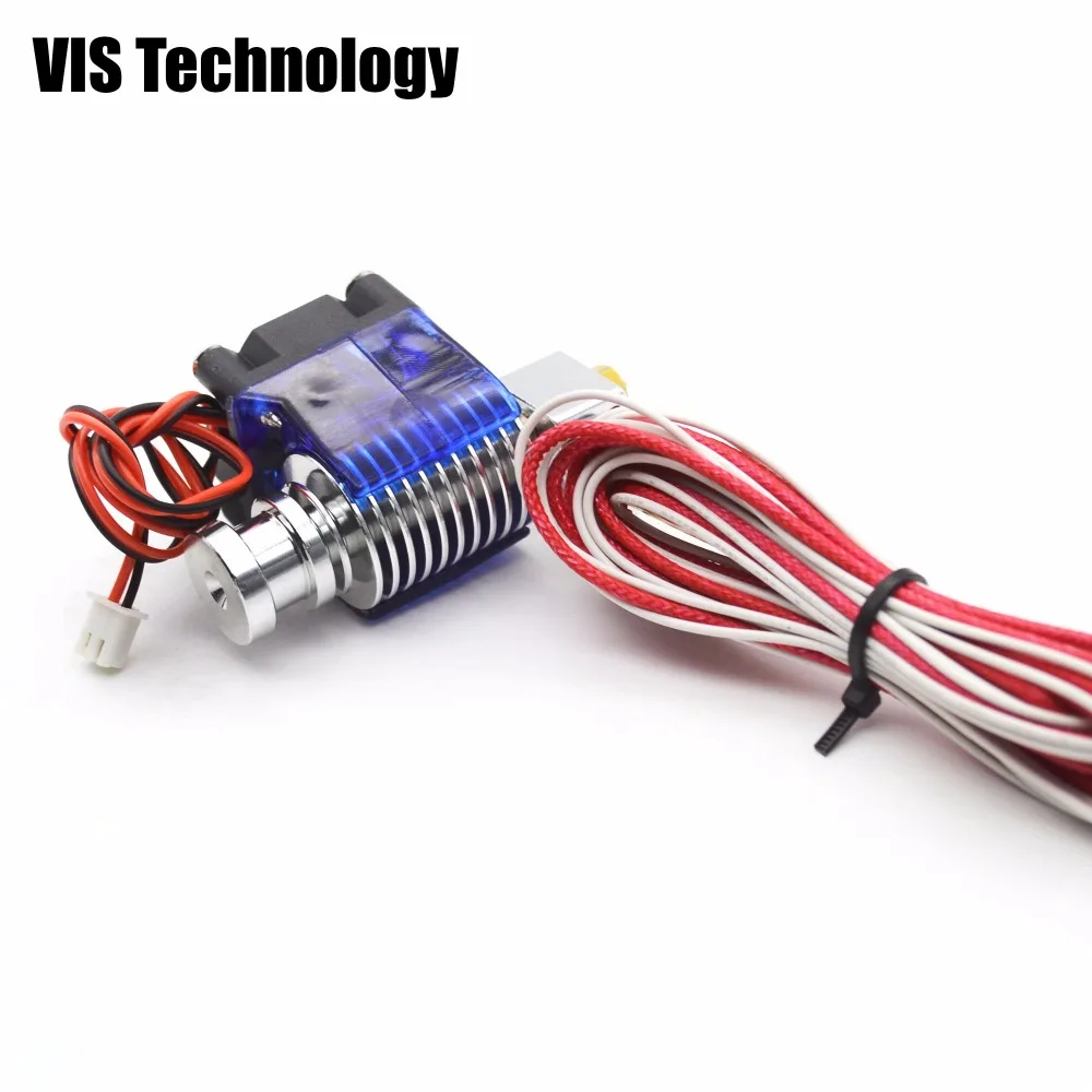 V6 Short distance J-head Hotend for 1.75mm Wade Extruder with Cooling fan for RepRap 3D Printer