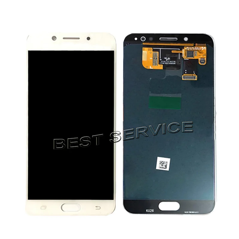 

Amoled For samsung for galaxy c8 C8000 C7 2017 C710F/DS C7100 LCD Display with Touch Screen Digitizer Assembly black white