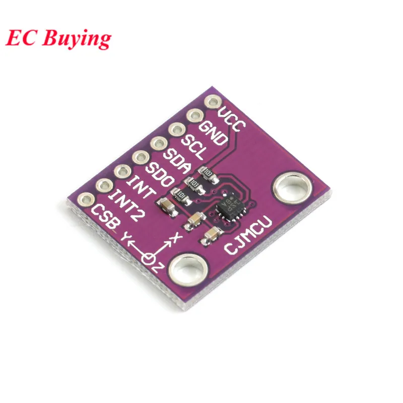 250E BMA250E Sensor Module Three-axis Low G Acceleration Sensor CJMCU-250E Triaxial MEMS Board SPI IIC Interface for Arduino