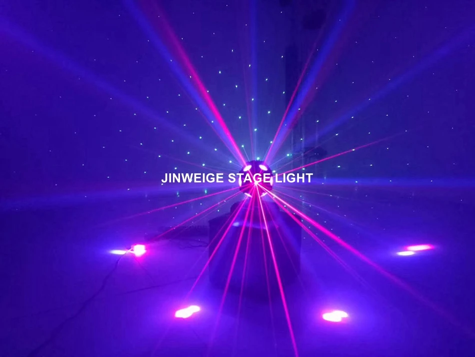 Free Shipping 2in1 Laser Ultimated Rotation Beam Moving Head 150w 12x10w LED RGBW 4in1 Beam Stage Dj Disco Laser Light