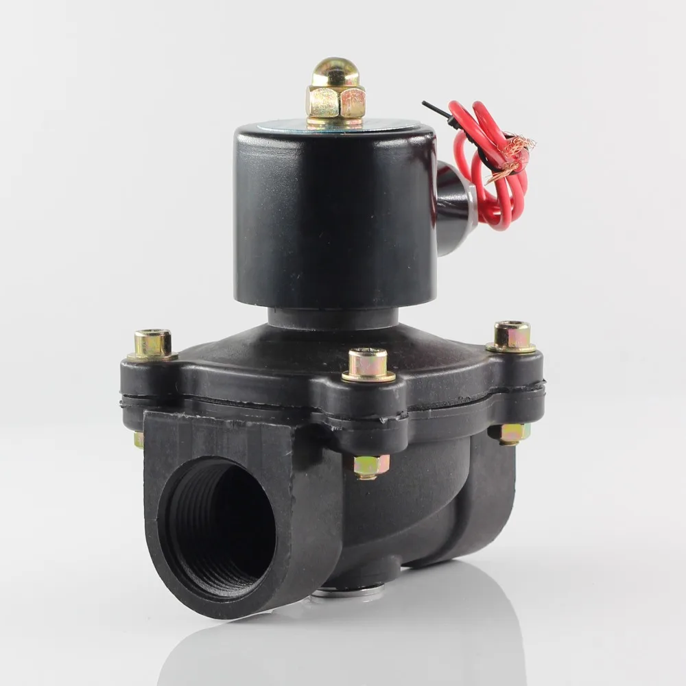 

AC/DC 380/220/110/12/24/36V Normally closed plastic solenoid valve water valve switching valve, which is corrosion resistant.