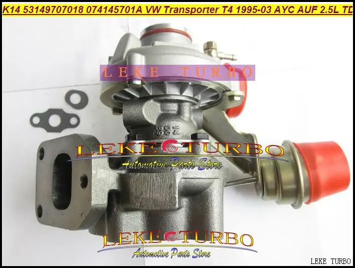 K14 53149707018 53149887018 074145701A Turbo Turbocharger For Volkswagen VW T4 Transporter 95-03 AJT AYY ACV AUF AYC 2.5L 102HP