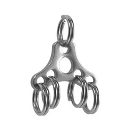 EDC camping equipment outdoor Removable hat Expand buckle set Carabiner Keychain Accessories Quicklink tool(buckle+5 rings)FW050