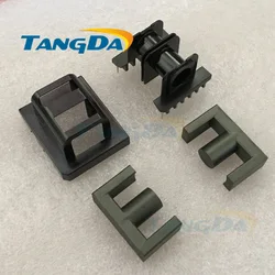 ER EC ER35 ERL35 EC35 2Slots skeleton Bobbin LLCR transformation+Soft magnetic ferrite core 7+7pin Double groove Transformers A.