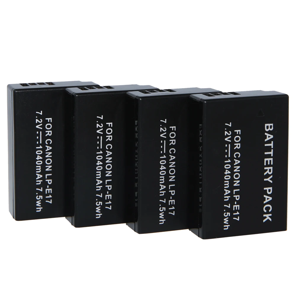 10x bateria LP-E17 Batterie Pack LP E17 lpe17 kamera Batterien Für Canon EOS Rebel T6i 750D T6s 760D M3 T6s 8000D Kis zubehör