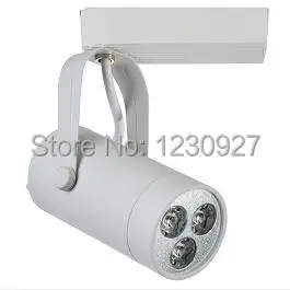 High power aluminum 3W  85-265V led tracking lamp use for the gallery ,clothing shop and the museum Mounted LED track lighting