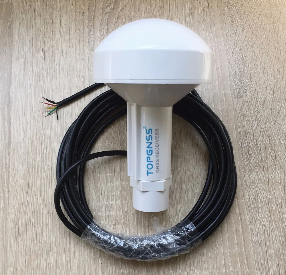 12V-24V,GPS GLONAS receiver,RS-232,boat marine GPS receiver antenna with module,Mushroom-shaped case,4800 baud rate,GNSS2000G