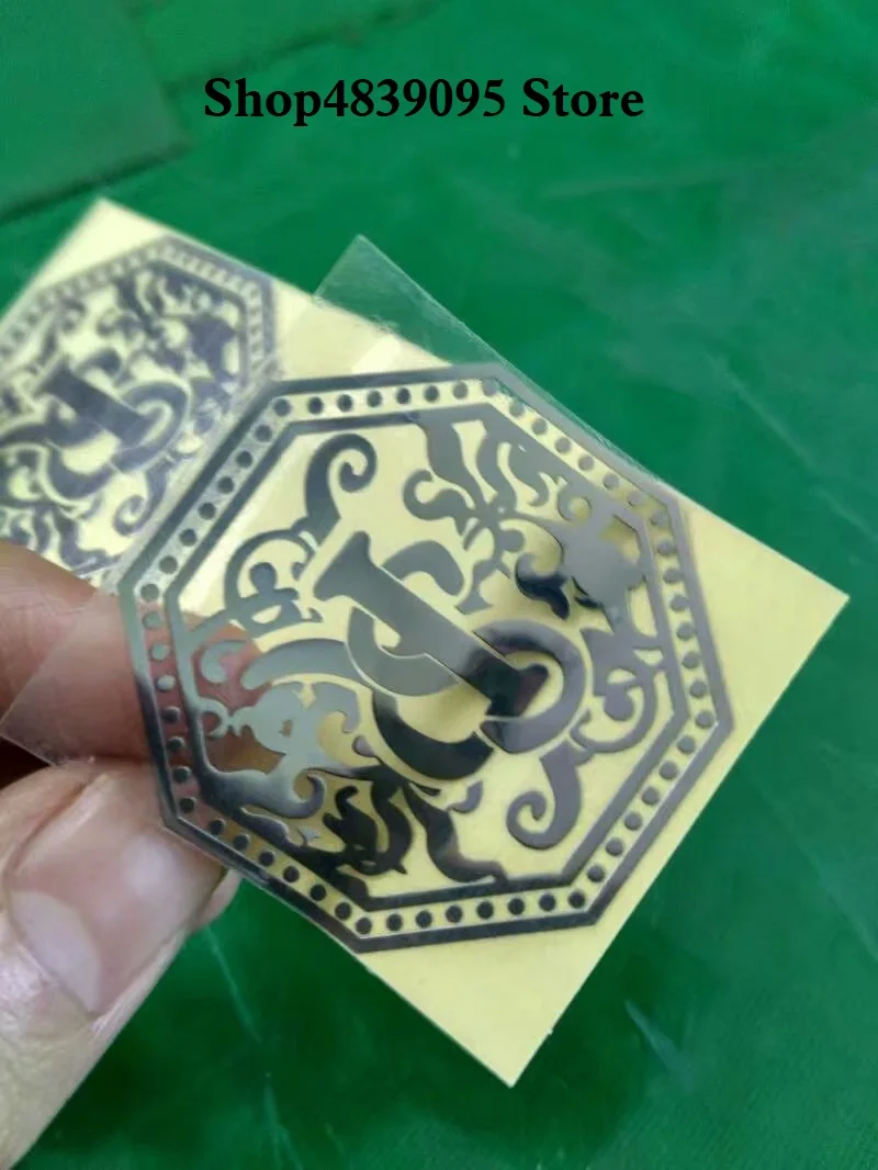 3D Nikkel Sticker Goede Quantily Custom 3d Metalen Label Sticker Telefoon Metalen Logo Tag Voor Auto, custom Electroformed Letters, Decal