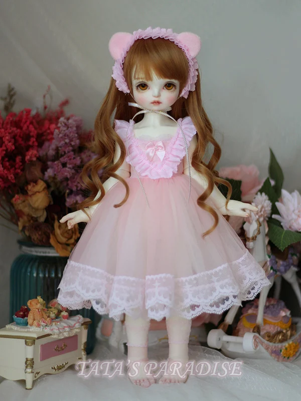 1/6 1/4 scale BJD clothing accessories dress+socks+Headwear for BJD/SD doll,Not included doll,shoes,wig,and accessories 18D2740