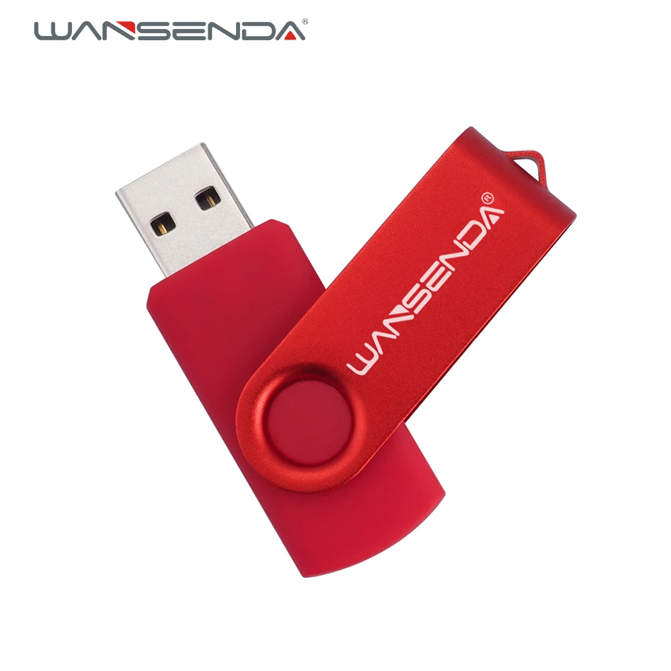 Wansenda محرك فلاش USB دوار محرك القلم الملون 256 جيجابايت Cle USB 2.0 ذاكرة عصا 128 جيجابايت 64 جيجابايت 32 جيجابايت 16 جيجابايت 8 جيجابايت الإبداعية بندريف