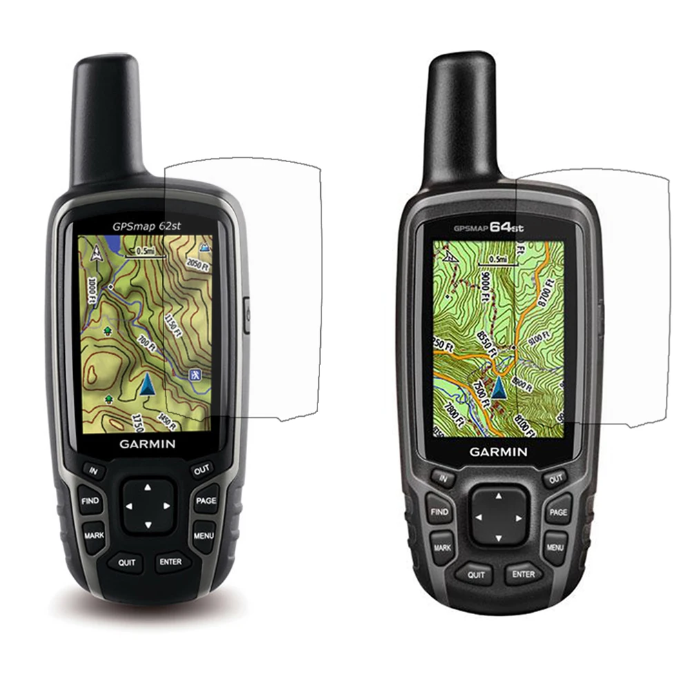 3x прозрачная защитная пленка для ЖК-экрана для Garmin Astro 320 430 900 GPSMap 62 64 62st 64st 62s 64s 65sr 64s x 65s Alpha 50