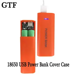 USB Power Bank Kit DIY Storage Case Box 5600mAh 2x 18650 Battery Pack 5V 1A USB External Charger Storage Case For Xiaomi samsung