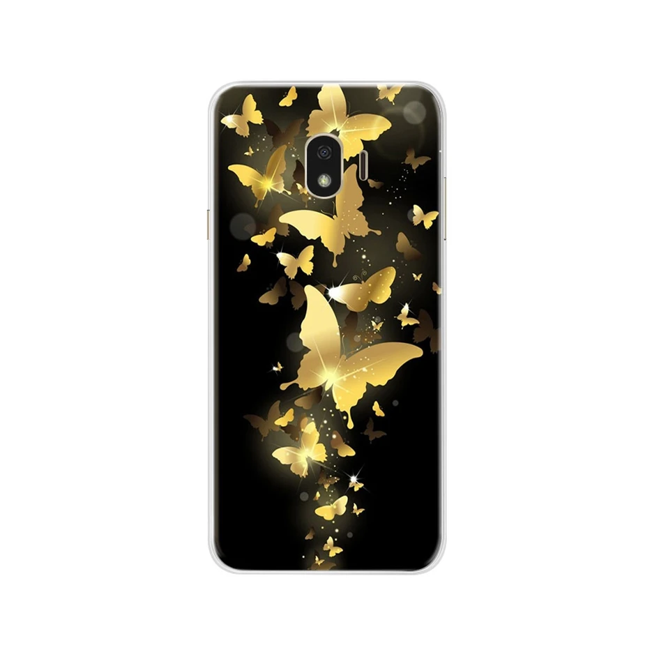 Piękny wzorzyste etui do Samsung Galaxy J4 2018 J400 SM-J400F przypadkach miękkiego silikonu TPU tylna pokrywa dla Samsung J4 2018 funda Capa — zdjęcie 3