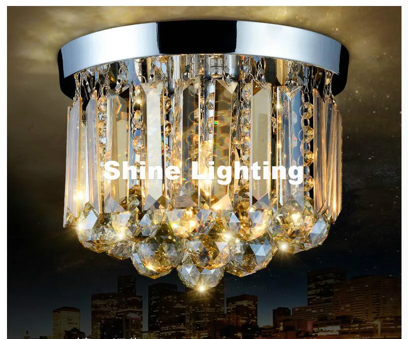 

Free Shipping Modern LED Crystal Ceiling Lamp K9 Living Room Ceiling Light Dining Room Decoration LUSTRE Crystal Lamp Lighting