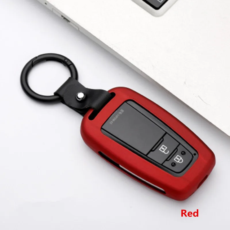 Zinc alloy Remote car Key Cover Case For Toyota CHR C-HR Prado 2017 2018 Prius Camry Corolla RAV4 2018 Accessories
