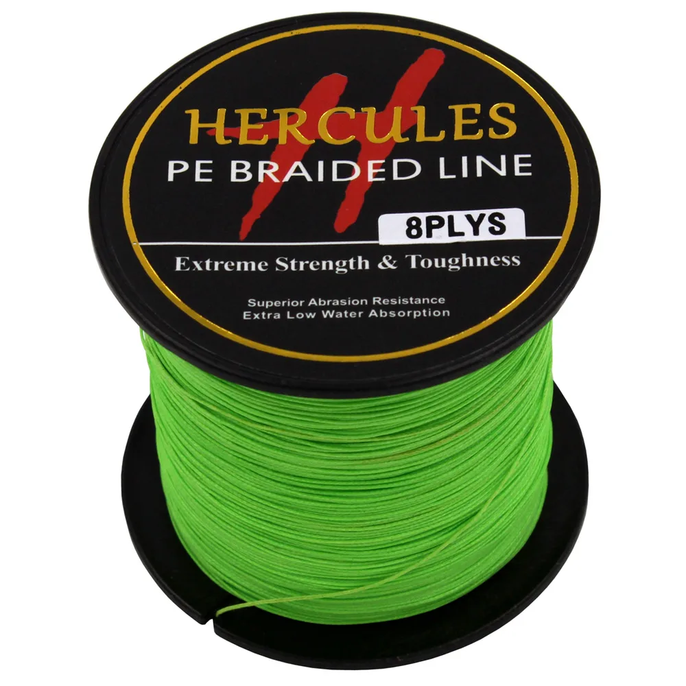 Hercules Fishing Line 8 Strands 100M PE Braided River Carp Casting Accessories Spectra Extreme Fishing Tackle Fishing Cord