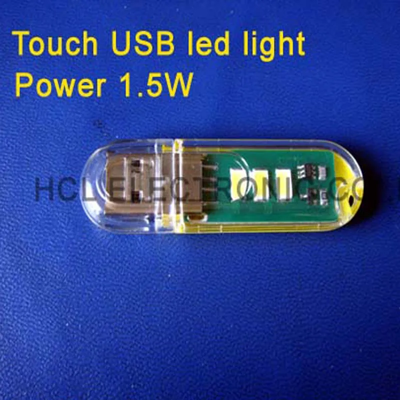 High quality touch USB led light,Laptop USB led lamp,Mobile power supply USB led lamp,USB led bulbs  free shipping 5pcs/lot