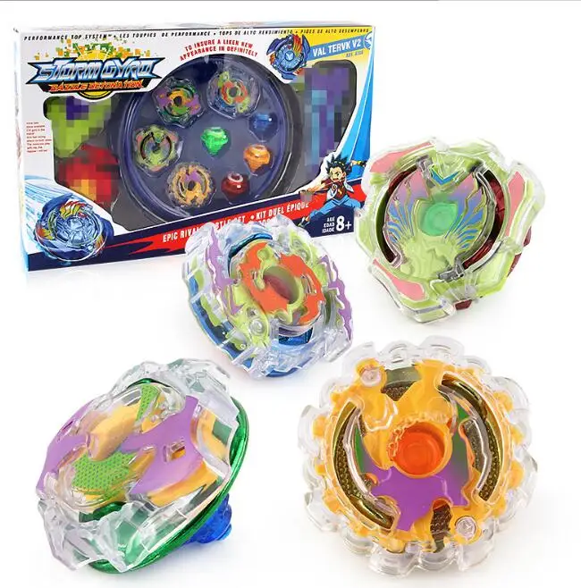  Spinning Top Toys Arena Metal Fusion With Launcher Kids Brinquedos Gift