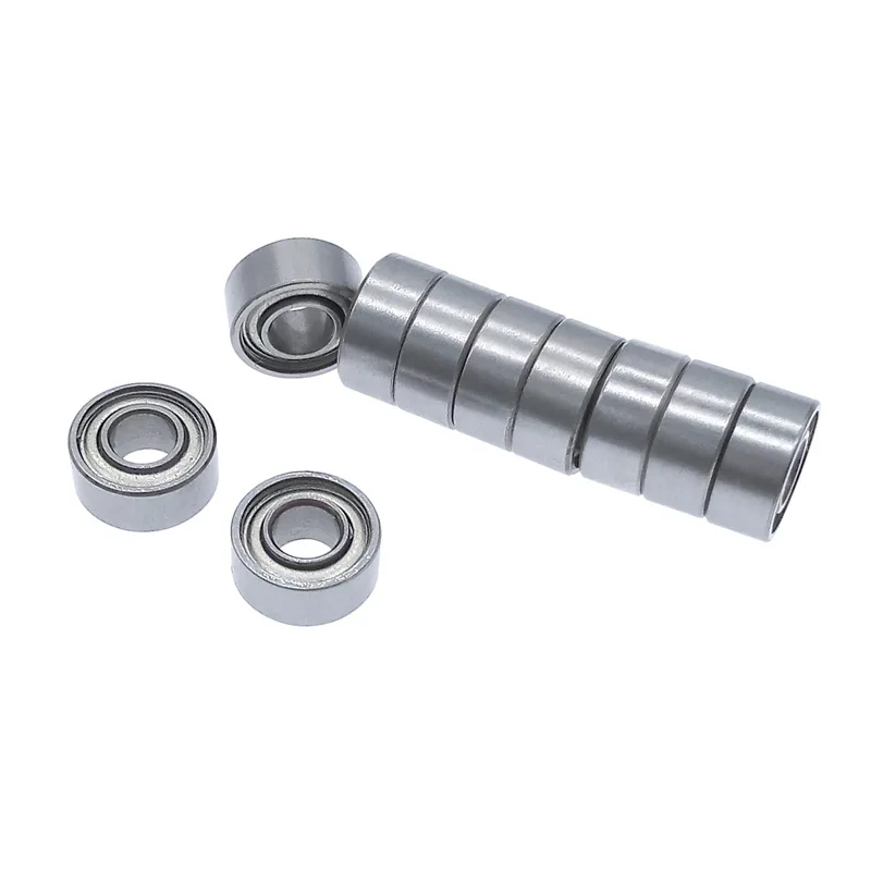10pcs Miniature bearing 684ZZ 4*9*4 mm ball bearings motor quadcopter carbon steel for fidget spinner image 2