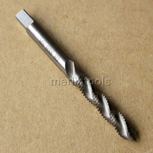 M6 x 1.0 متري HSS دوامة اليد اليمنى الحنفية
