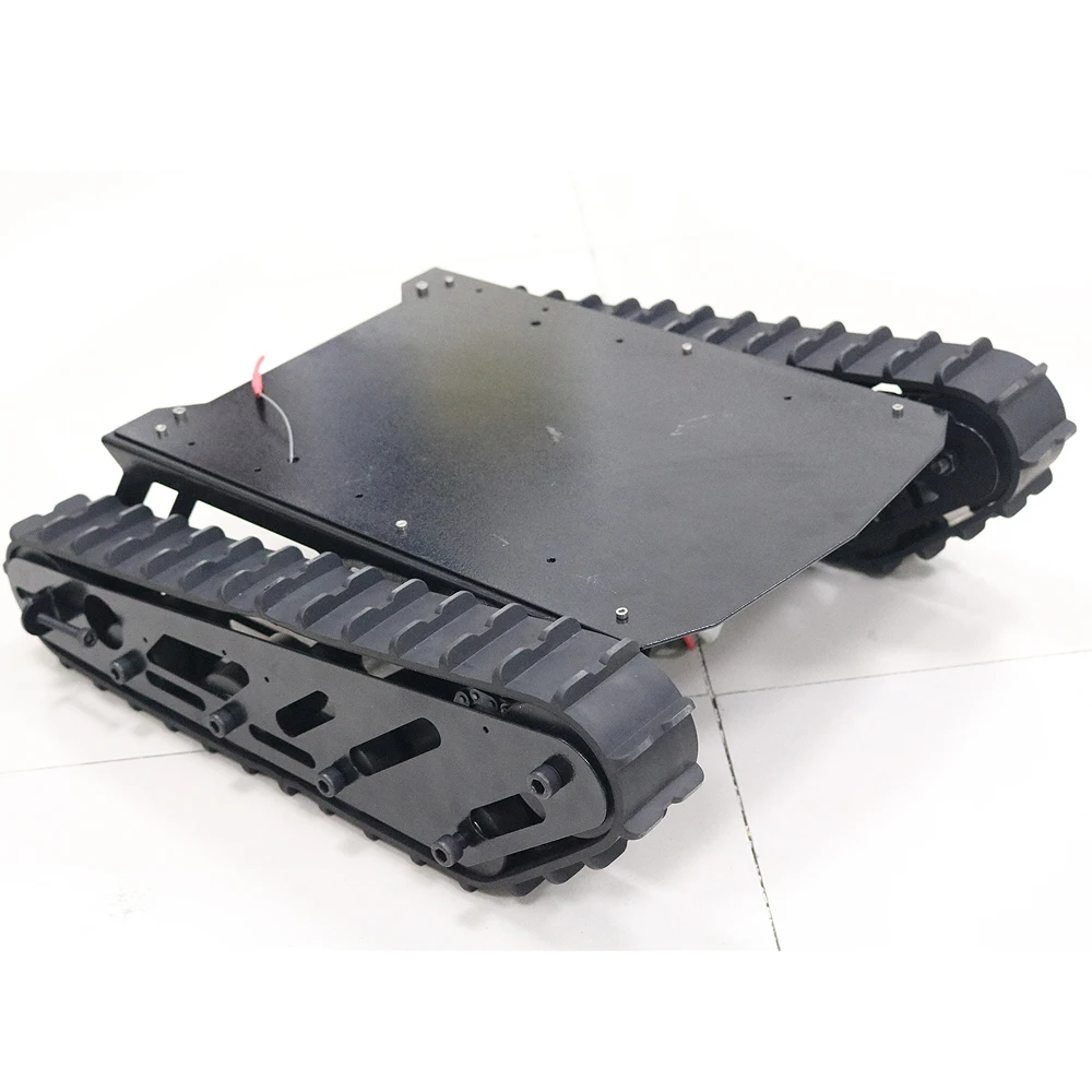 Big Load Metal Tank Chassis 15kg Load Heavy off-road Vehicle Crawler Tracked Excavator Robot Chassis RC DIY Toy T007