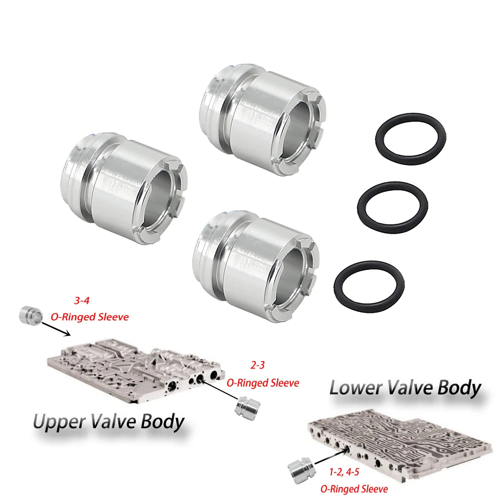 

CNC Overlap Control Valve Sleeve Kit For Mercedes-Benz Dodge Magnum Jaguar 722.6 Transmission Replace NO. 68942-05K