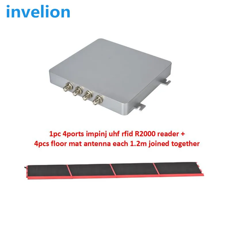 

rfid race timing systems 4 ports long range uhf rfid reader chip impinj EU865-868MHZ 1-35m with uhf rfid sticker bib tag sample