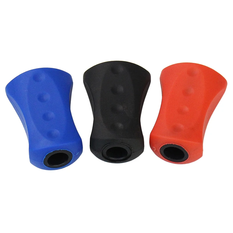 EKFan 2pc Fishing Handle Silica Gel Knob For SHI&DAI Baitcasting Fishing Reels Component parts With Gasket