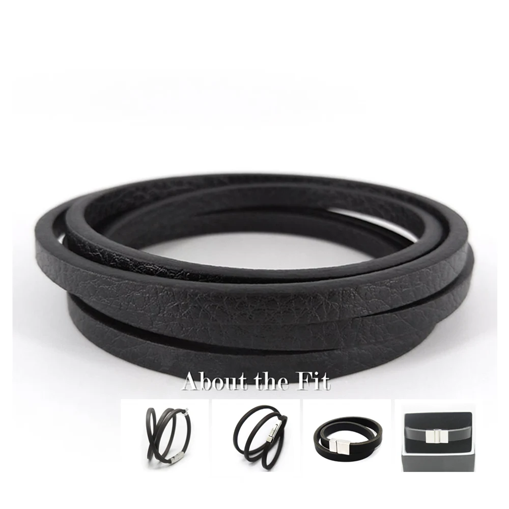 About the Fit 1M 3X5mm Cow Leather Choker Flat Real Leather Cord DIY Necklace Thread Collar Ring Rope Jewelry Making Accessories