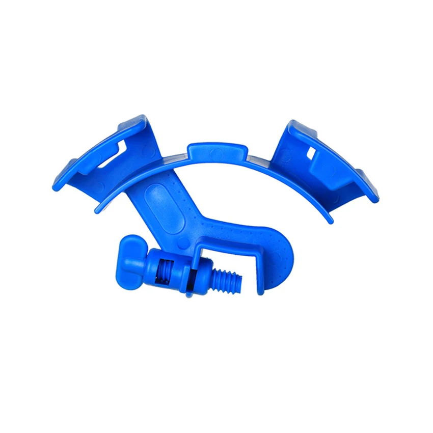 Aquarium water change pipe fixed clip pipe rack pipe holder 13mm glass cylinder plastic clamp