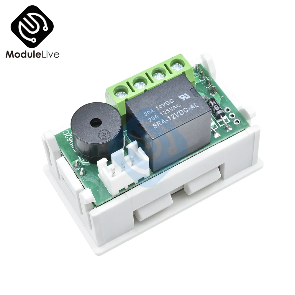 DC 12V 24V AC 110-220V Mini regolatore di umidità digitale interruttore di controllo dell\'umidità igrometro 0 ~ 99% RH sensore di umidità igrostato