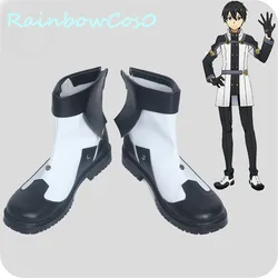 Sword Art Online Kirigaya Kazuto Kirito Cosplay Shoes Boots Props Game Anime Halloween RainbowCos0