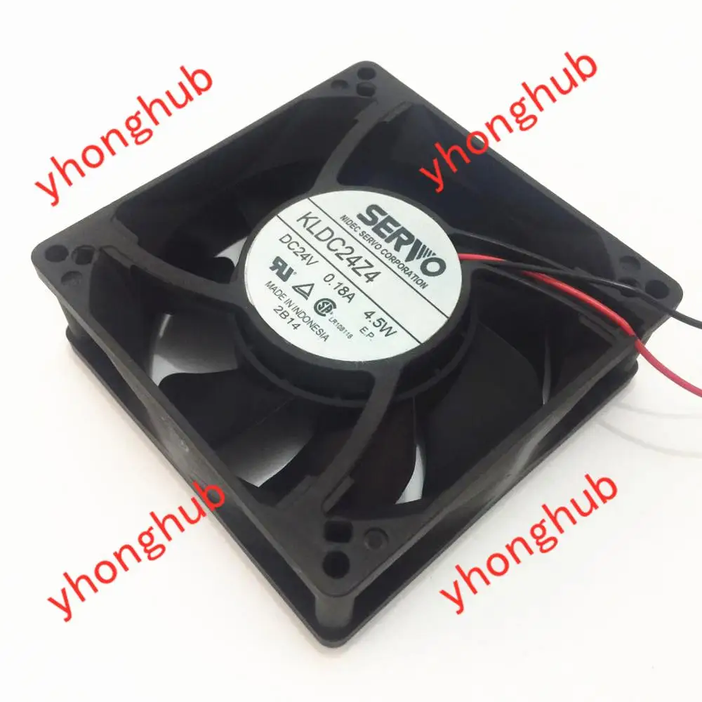 

SERVO KLDC24Z4 DC 24V 0.18A 4.5W 92x92x32mm Server Cooling Fan