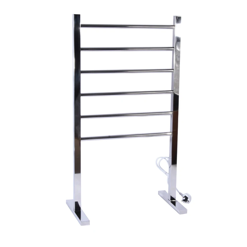 1PC Heated Towel Rail,Floor Type Stainless Steel Electric Towel Warmer,Towel Racks Dryer,Heater Bathroom accessories