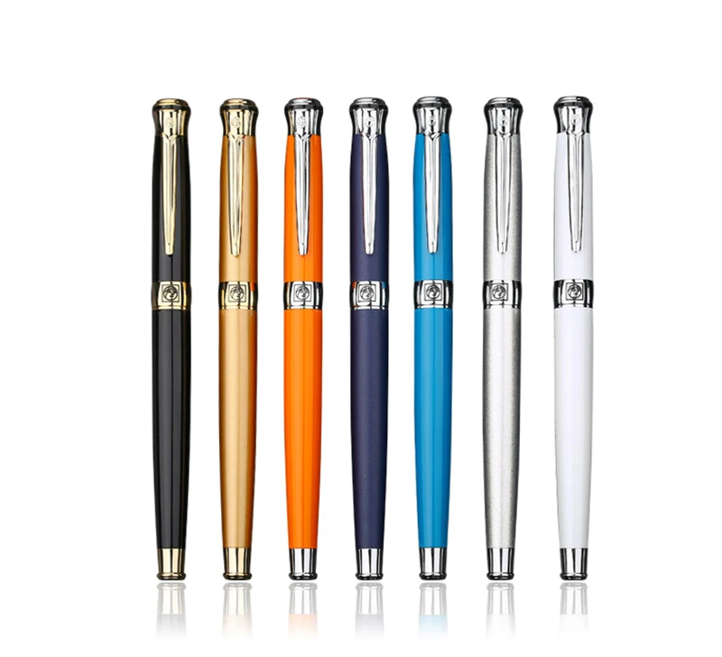 Picasso 903  Sweden Flower King Rollerball Pen with Gift Box, Multi-Color Optional Office Business School Writing Ink Pen
