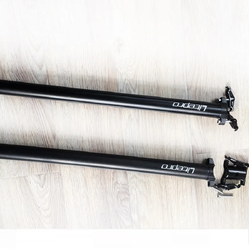 Litepro Seat Post For Brompton 33.9mm 31.8mm *600mm Aluminum Alloy Seat Tube Black Silver 31.8mm Folding Bike Seatpost