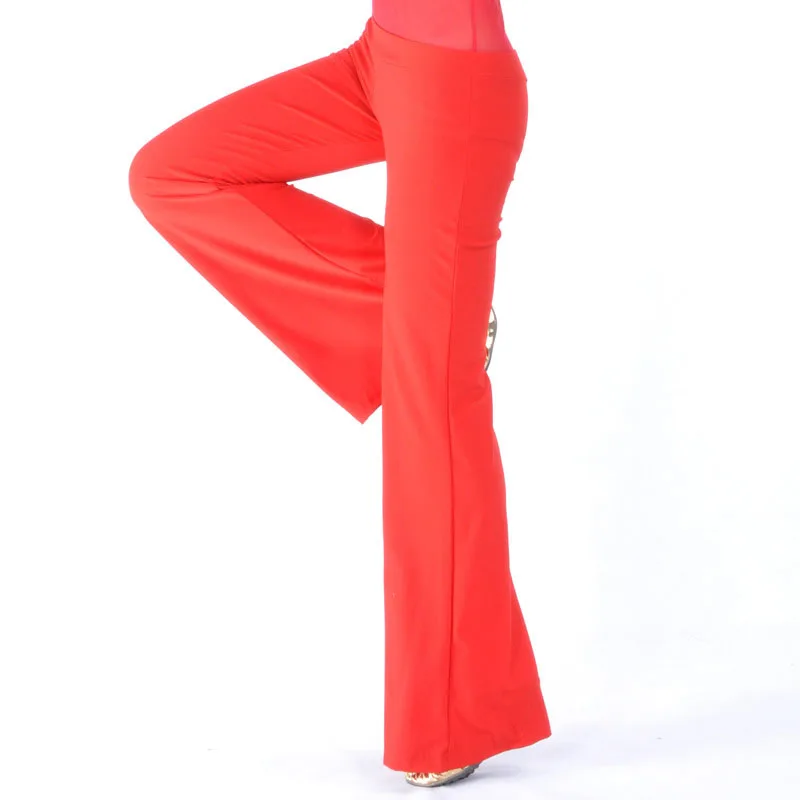 Cotton BellyDance Practice Pants Training Long Pant Dancing Clothes Tight Trousers For Dancing