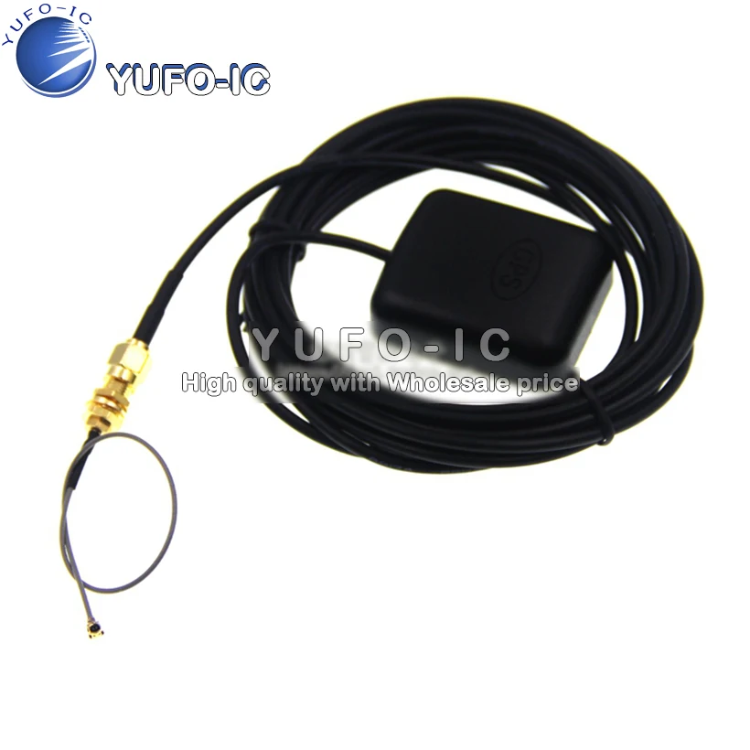 GPS Antenna SMA Interface Active Antenna Can Be Used With Our GPS Module To Send The IPX Connector 0.09-X